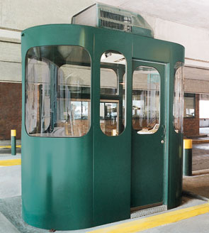 parking booth 0051-CV parking booth